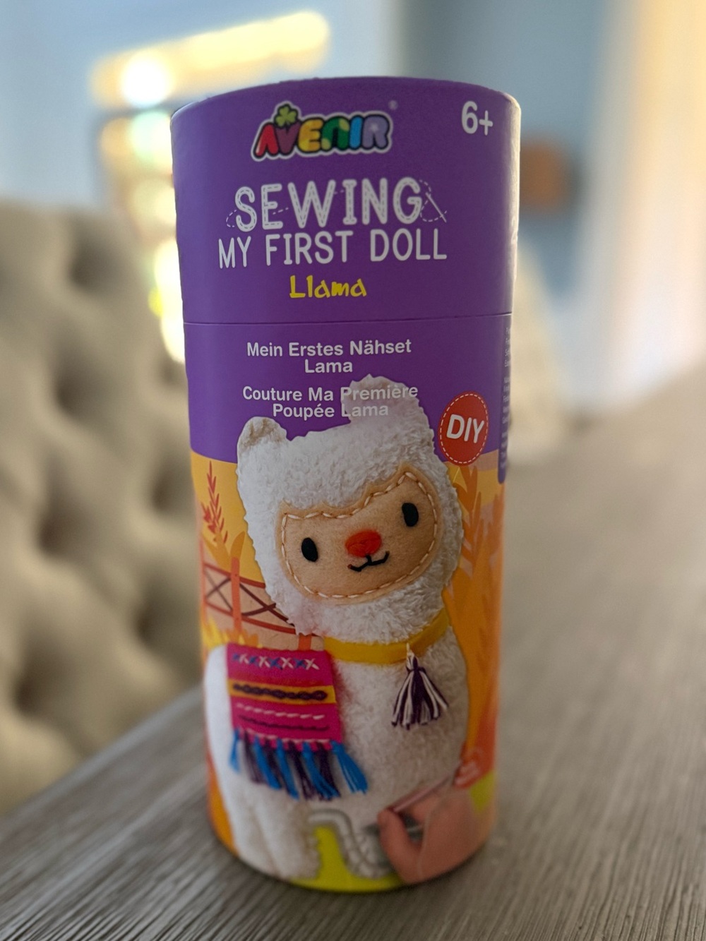 Sewing My First Doll Llama Kit - Purple